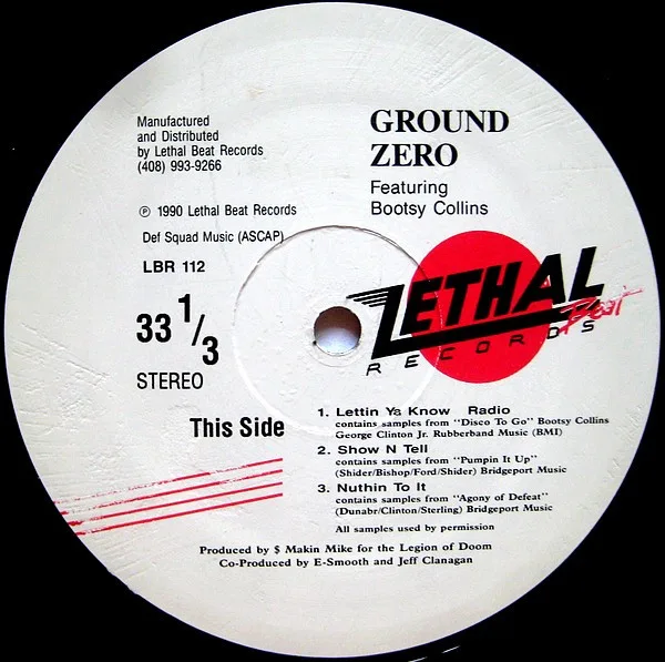 Album cover for Future Of The Funk EP by Ground Zero (11) Featuring Bootsy Collins