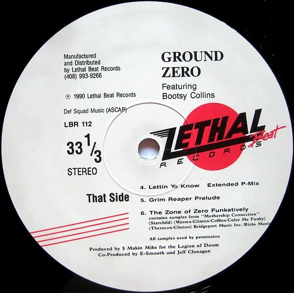 Album cover for Future Of The Funk EP by Ground Zero (11) Featuring Bootsy Collins