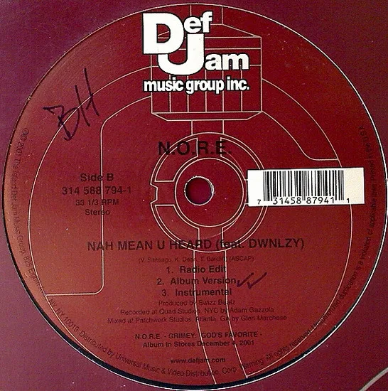 Album cover for Grimey by N.O.R.E.