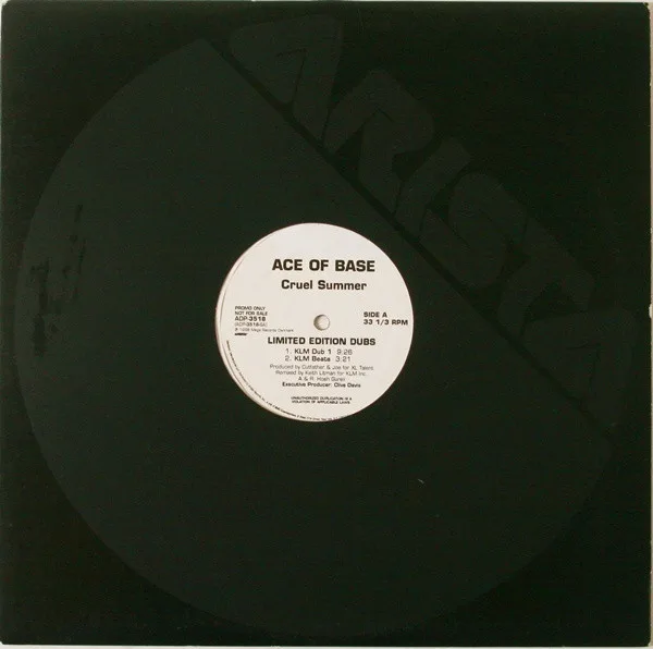 Album cover for Cruel Summer (Limited Edition Dubs) by Ace Of Base