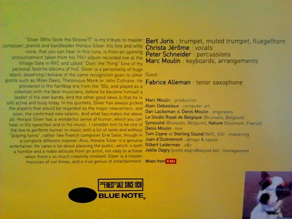 Marc Moulin - Silver, Electronic, Jazz, Deep House, Future Jazz, 2004 - Blue Note, Europe, Vinyl 1x 12"
