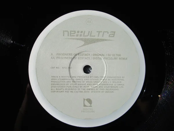 Album cover for Prisoners Of Ecstasy by DJ Ultra