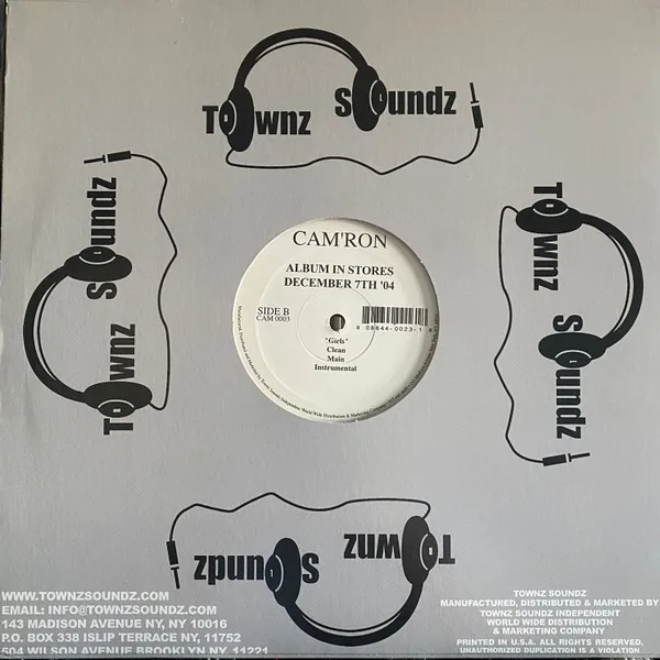 Album cover for Down & Out by Cam'ron