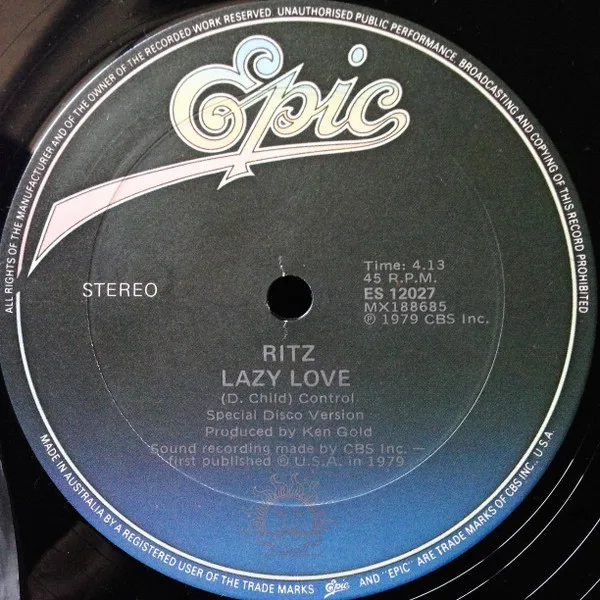 Album cover for Locomotion by Ritz