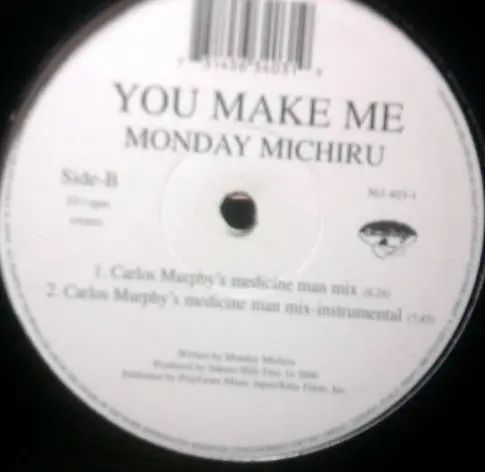 Album cover for You Make Me by Monday Michiru