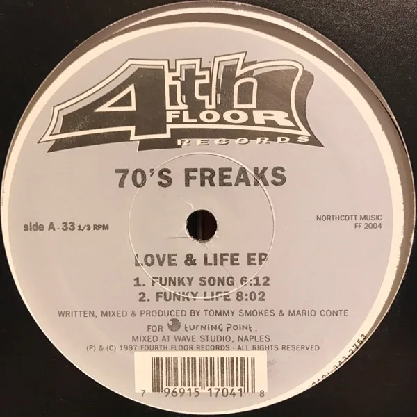 Album cover for Love & Life EP by 70's Freaks
