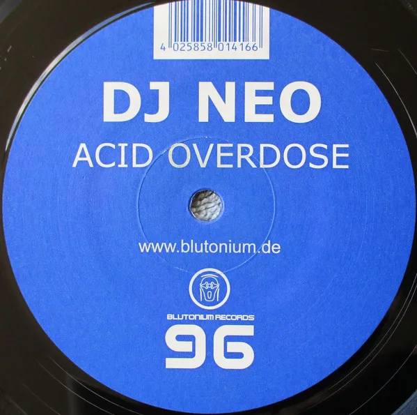 Album cover for Acid Overdose by DJ Neo