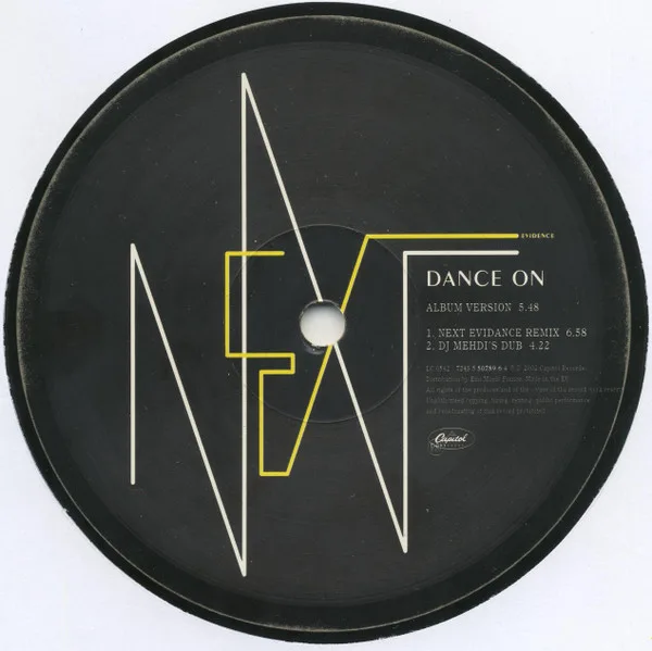 Album cover for Dance On by Next Evidence