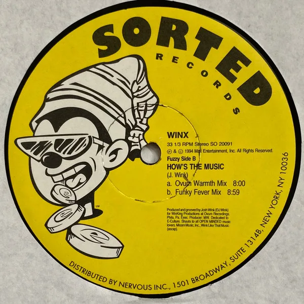 Album cover for How's The Music by Josh Wink