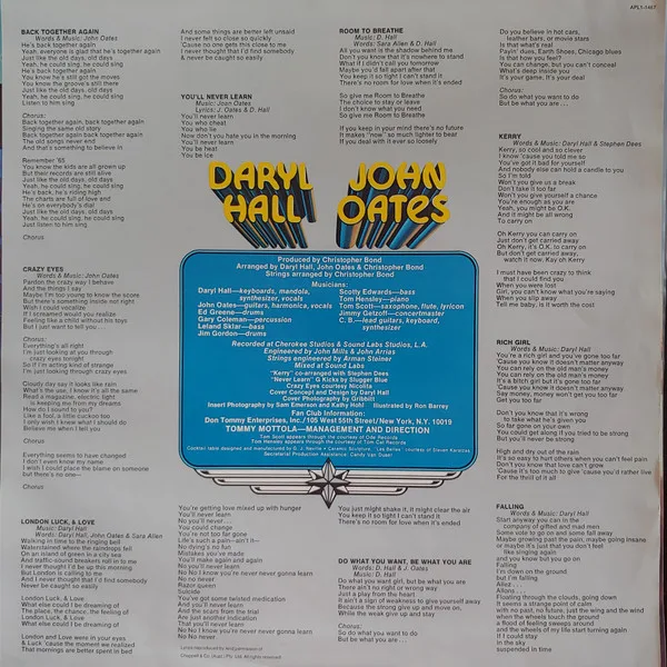 Album cover for Bigger Than Both Of Us by Daryl Hall & John Oates