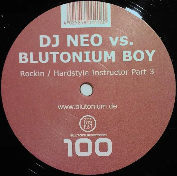 Album cover for Rockin' / Hardstyle Instructor Part 3 by Blutonium Boy vs. DJ Neo