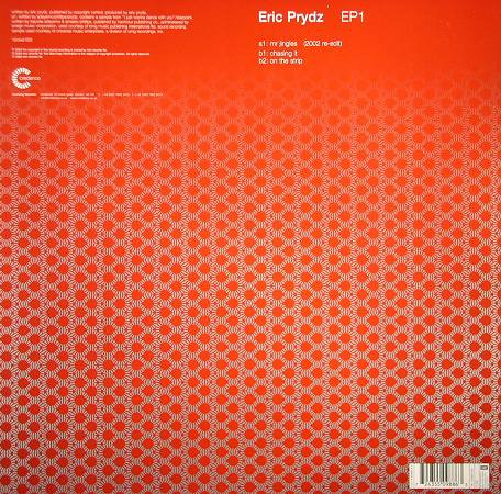 Eric Prydz - EP1, Electronic, House, Tech House, 2002 - Credence, UK, Vinyl 1x 12", 33 ⅓ RPM, EP