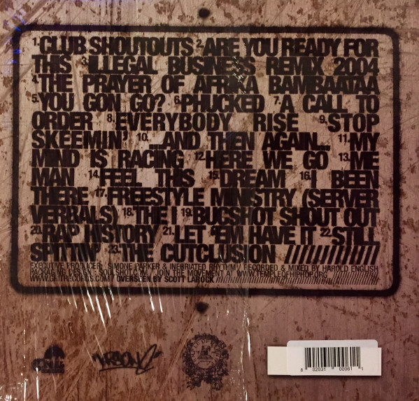 KRS-One - Keep Right, Hip Hop, Conscious, 2004 - Grit Records, US, Vinyl 2x LP, Album