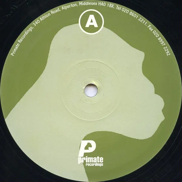 Paul Mac - Cards On The Table, Electronic, Techno, Tribal, 2002 - Primate Recordings, UK, Vinyl 1x 12", 33 ⅓ RPM