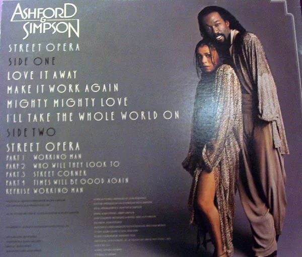 Album cover for Street Opera by Ashford & Simpson