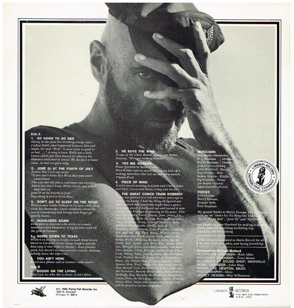 Shel Silverstein - The Great Conch Train Robbery And Other Songs, Folk, World, & Country, Folk, 1980 - Larrikin Records, Aust