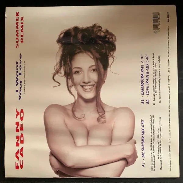 Fanny Cadeo - I Want Your Love (Summer Remix), Electronic, Italodance, Progressive House, Trance, 1995 - Do It Yourself, Ital