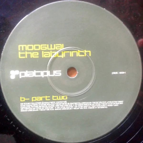 Album cover for The Labyrinth by Moogwai