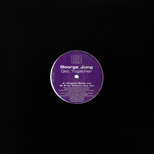 George Jung - Get Together, Electronic, Progressive House, 2002 - EQ [Grey], Australia, Vinyl 1x 12", 33 ⅓ RPM