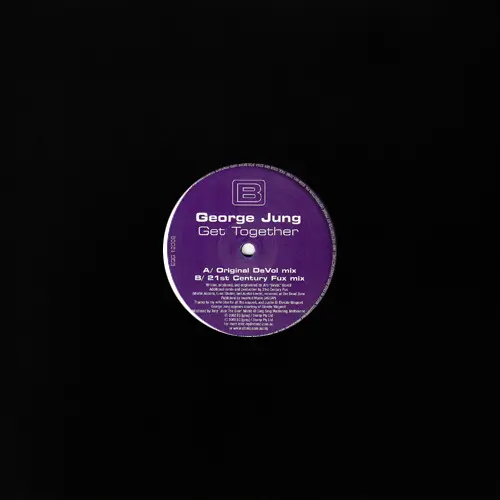 George Jung - Get Together, Electronic, Progressive House, 2002 - EQ [Grey], Australia, Vinyl 1x 12", 33 ⅓ RPM