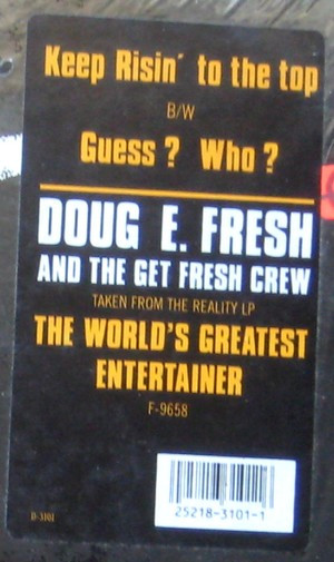 Doug E. Fresh And The Get Fresh Crew - Keep Risin' To The Top b/w Guess? Who?, Hip Hop, 1988 - Reality, US, Vinyl 1x 12", 33 