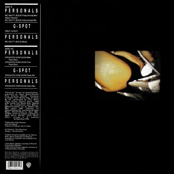 Jon Hassell And Bluescreen - Personals, Electronic, Funk / Soul, Hip Hop, Jazz, Breakbeat, Future Jazz, Jazzy Hip-Hop, 1994 -