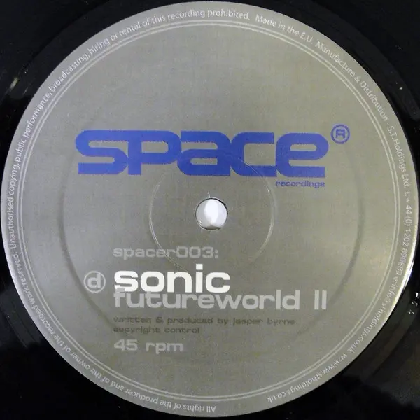 Sonic - Still Dreaming EP, Electronic, Drum n Bass, 2003 - Space Recordings, UK, Vinyl 2x EP, 12"