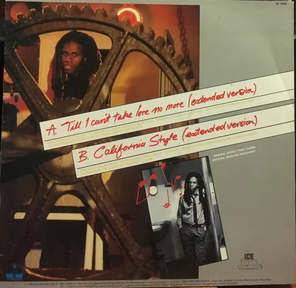 Eddy Grant - Till I Can't Take Love No More , Reggae, Dub, Reggae-Pop, 1983 - ICE, Australia, Vinyl 1x 12", 45 RPM, Single