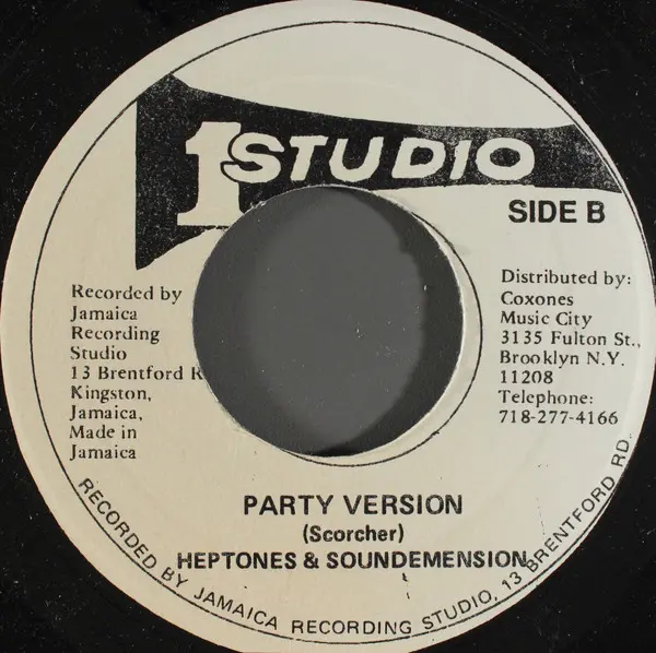 Heptones, The / Sound Dimension - Party Time / Party Version, Reggae, Reggae, Studio One, Jamaica, Vinyl 1x 7", 45 RPM