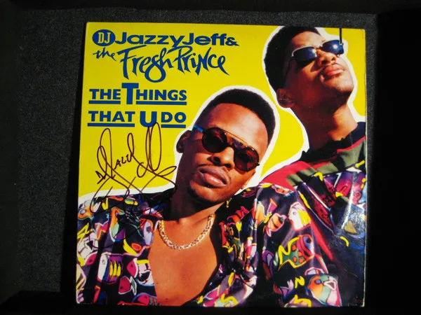 Album cover for The Things That U Do by DJ Jazzy Jeff & The Fresh Prince