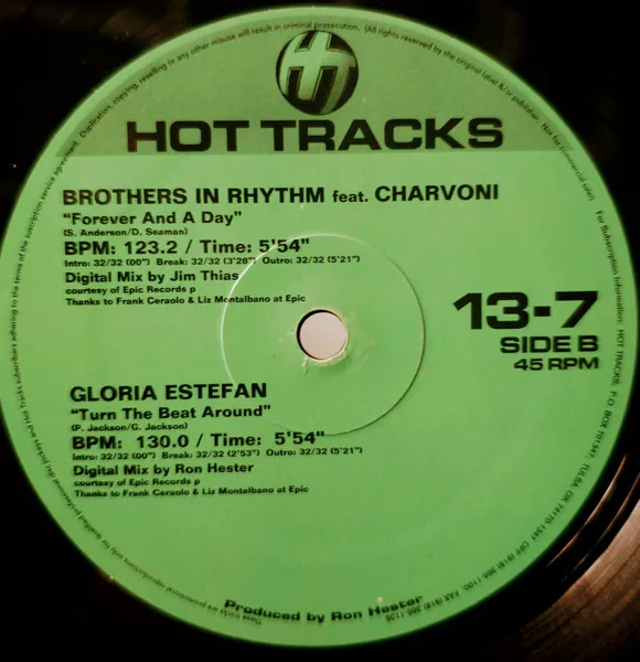 Album cover for Hot Tracks 13-7 by Various