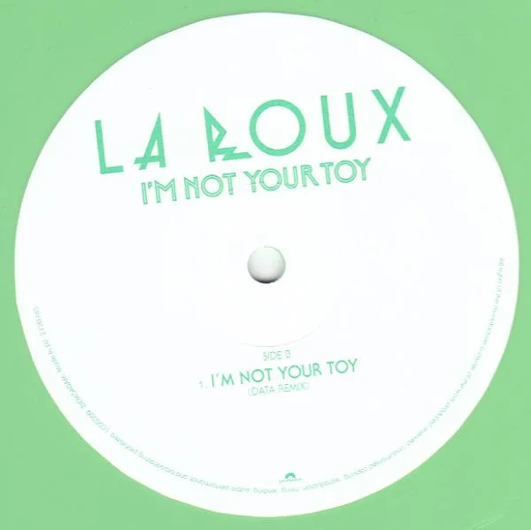 Album cover for I'm Not Your Toy by La Roux