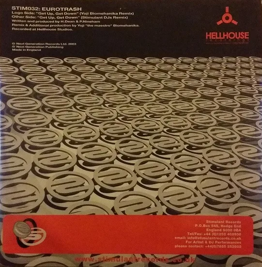 Album cover for Get Up, Get Down by Eurotrash