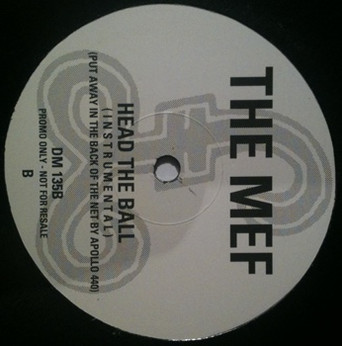 Mef, The - Head The Ball, Electronic, Techno, Parlophone, UK, Vinyl 1x 12", Promo
