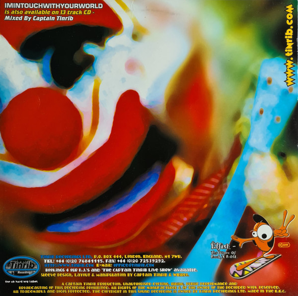 Weirdo - Imintouchwithyourworld (Disc Three), Electronic, Hard Trance, 2000 - Tinrib Recordings, UK, Vinyl 1x 12", 33 ⅓ RPM, 