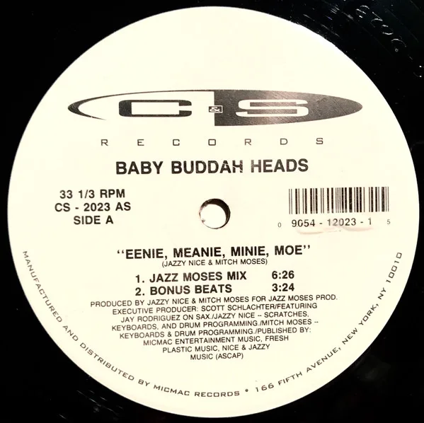 Album cover for Eenie, Meanie, Minie, Moe by Baby Buddah Heads