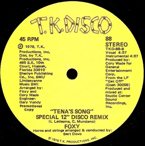 Get Off / Tena's Song