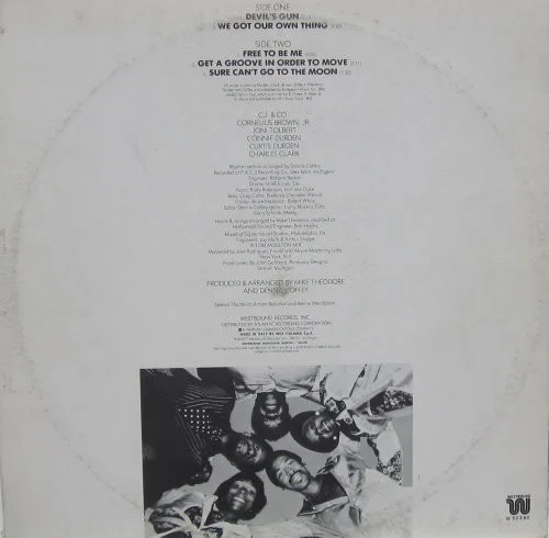 Album cover for Devil's Gun by C.J. & Co