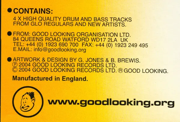 Vice Versa / Greenfly - Studio-X2 X4DB (Part 2/3), Electronic, Drum n Bass, 2004 - Good Looking Records, UK, Vinyl 2x 12", 45