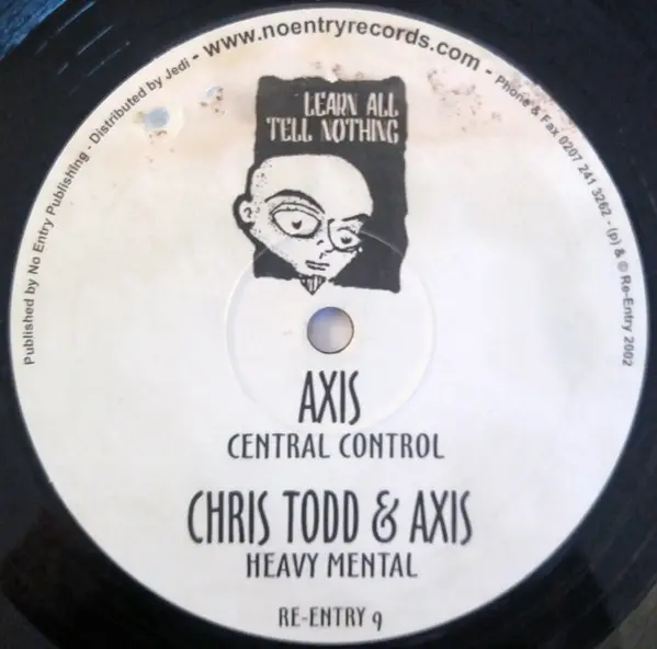 Various - Re-Entry 9, Electronic, Acid, Techno, 2003 - Re-Entry, UK, Vinyl 1x 12"