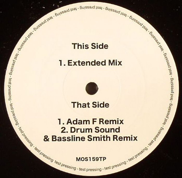 Afrojack Feat Eva Simons - Take Over Control, Electronic, Drum n Bass, Dubstep, House, 2010 - Ministry Of Sound, UK, Vinyl 1x