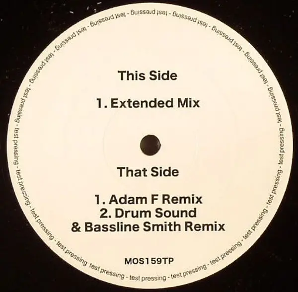 Afrojack Feat Eva Simons - Take Over Control, Electronic, Drum n Bass, Dubstep, House, 2010 - Ministry Of Sound, UK, Vinyl 1x