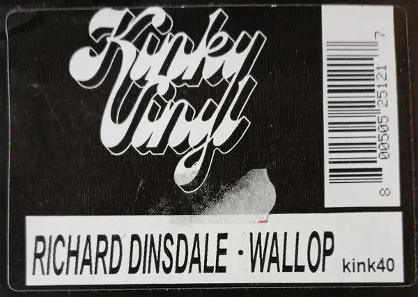 Richard Dinsdale - Wallop / Code Red, Electronic, Electro House, 2006 - Kinky Vinyl, UK, Vinyl 1x 12", 45 RPM