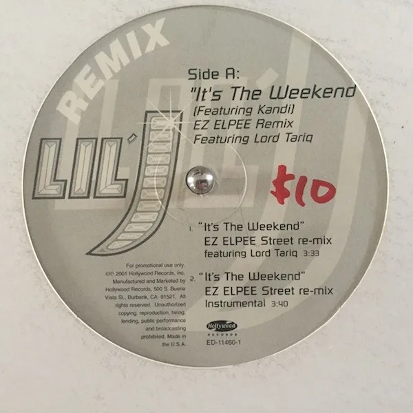 Album cover for It's The Weekend (Remix) by Lil' J (4)