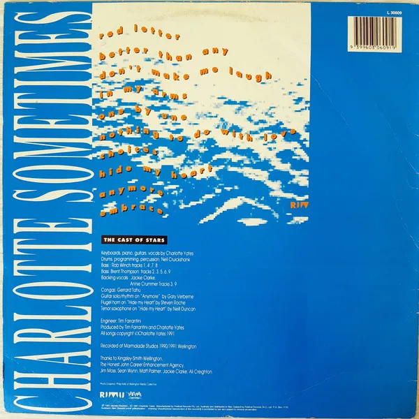 Album cover for Queen Charlotte Sounds by Charlotte Sometimes (2)