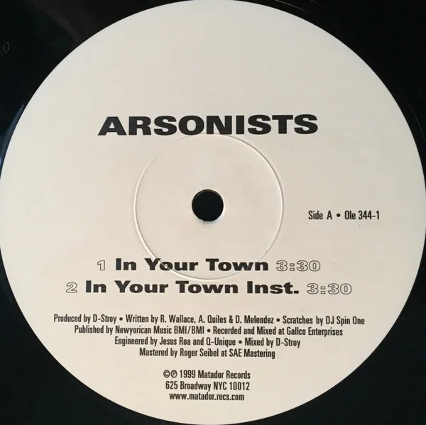Album cover for Pyromaniax / In Your Town by Arsonists, The
