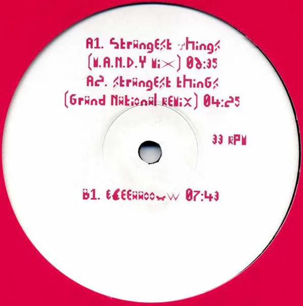 Album cover for Strangest Things by Freeform Five