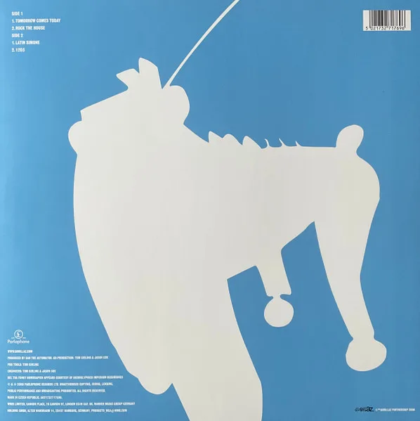 Album cover for Tomorrow Comes Today by Gorillaz