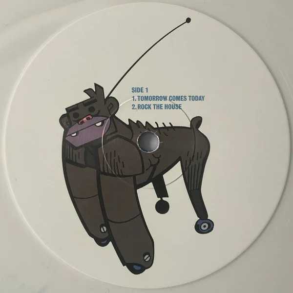 Album cover for Tomorrow Comes Today by Gorillaz