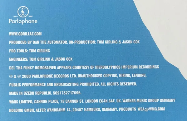 Album cover for Tomorrow Comes Today by Gorillaz